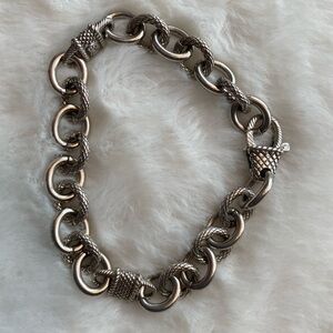 Judith Ripka Sterling Silver Bracelet